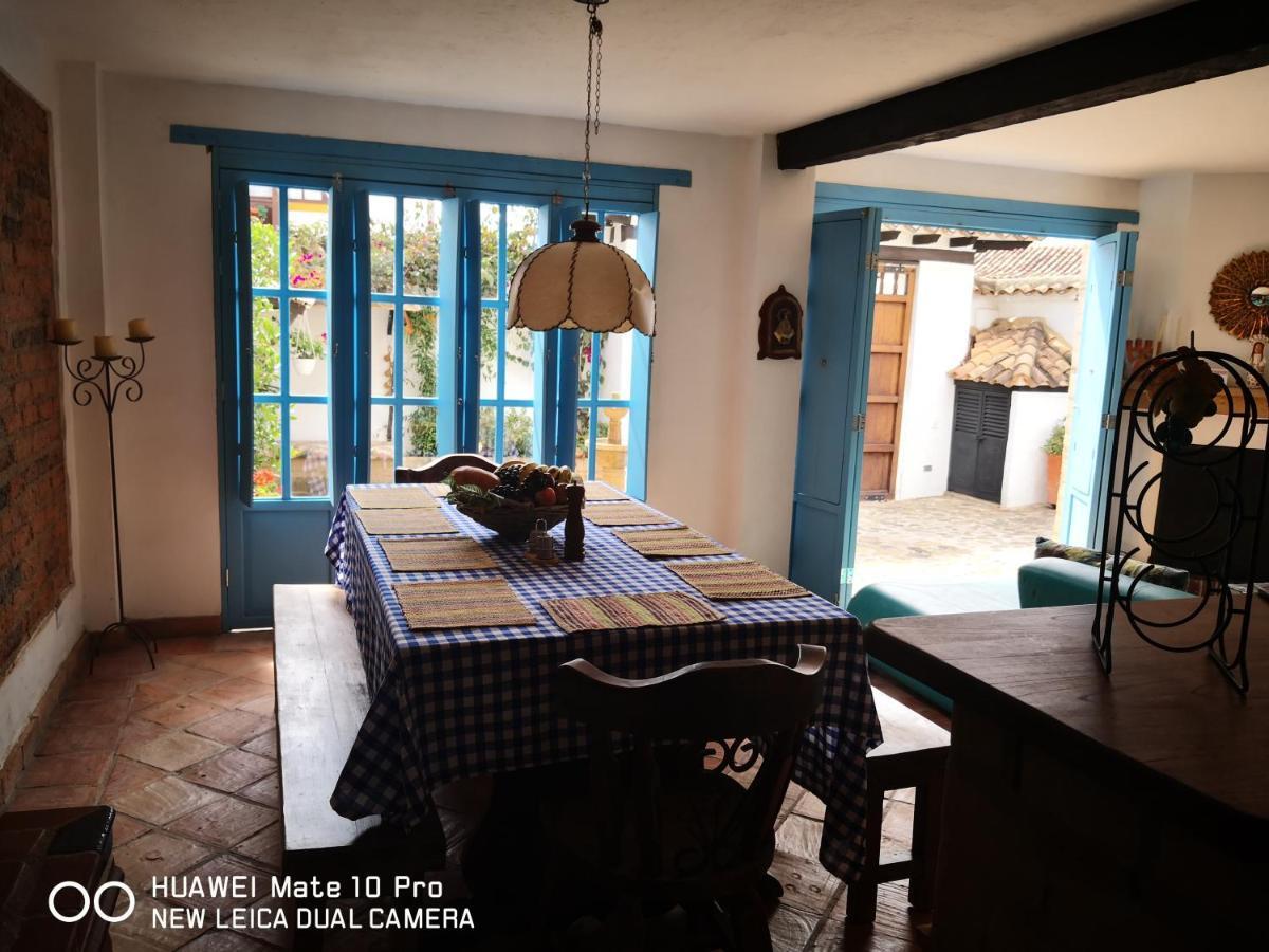 Casa Azul Leyva Villa Villa de Leyva Dış mekan fotoğraf