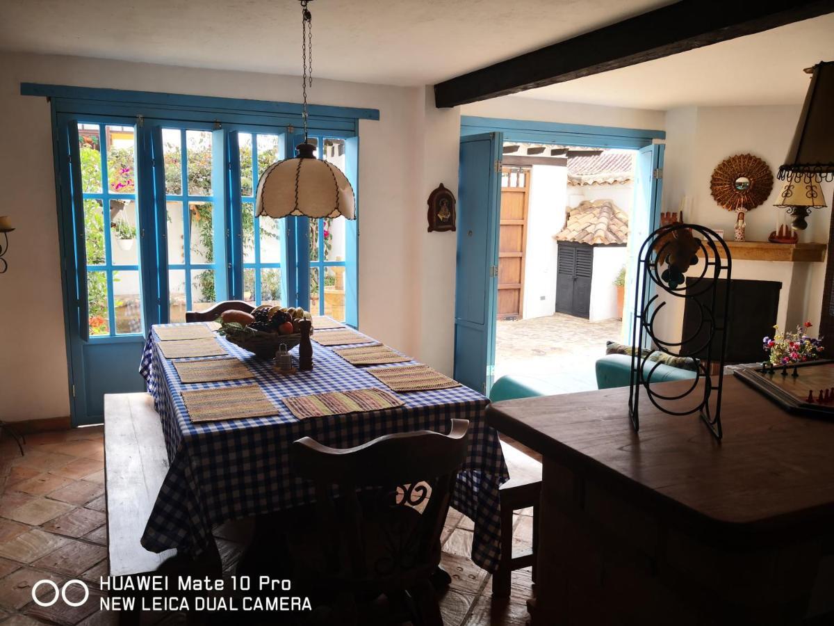 Casa Azul Leyva Villa Villa de Leyva Dış mekan fotoğraf