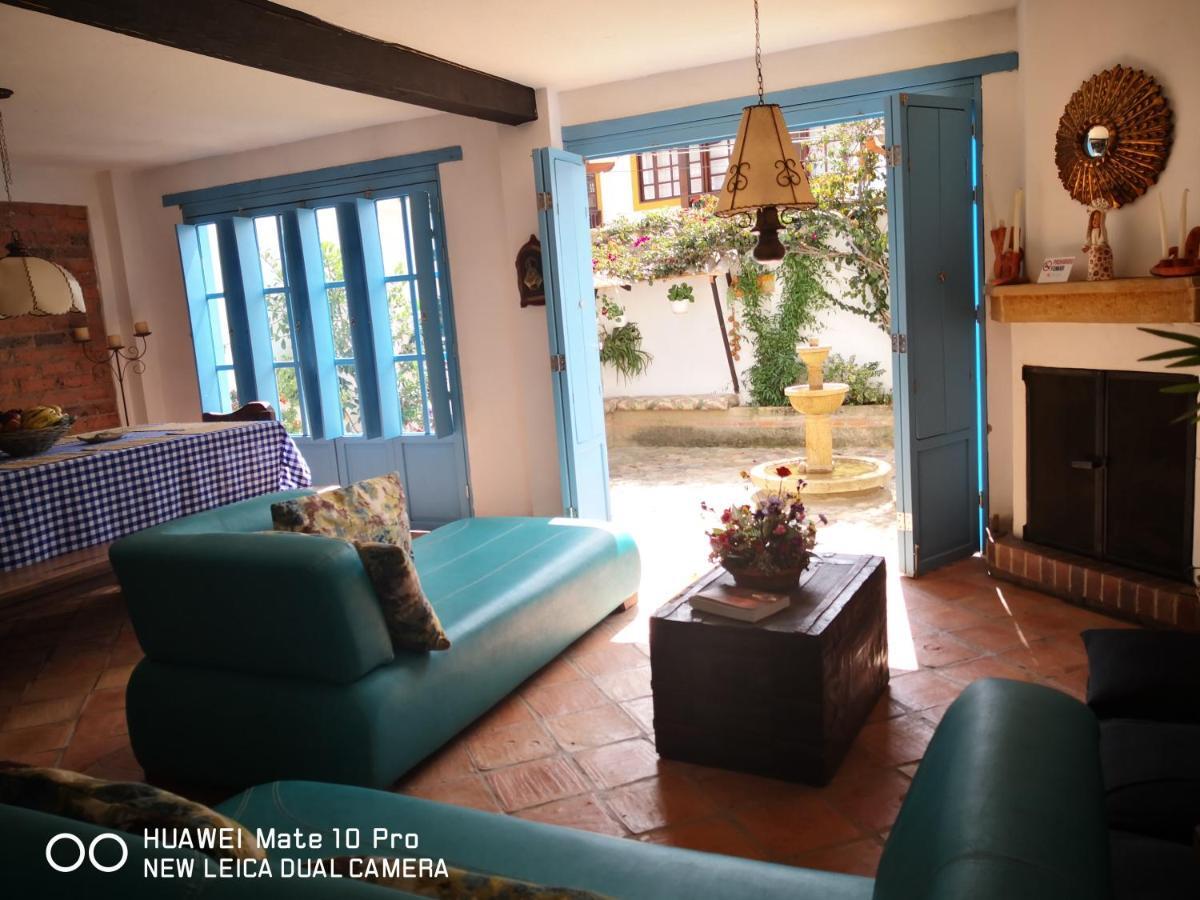 Casa Azul Leyva Villa Villa de Leyva Dış mekan fotoğraf
