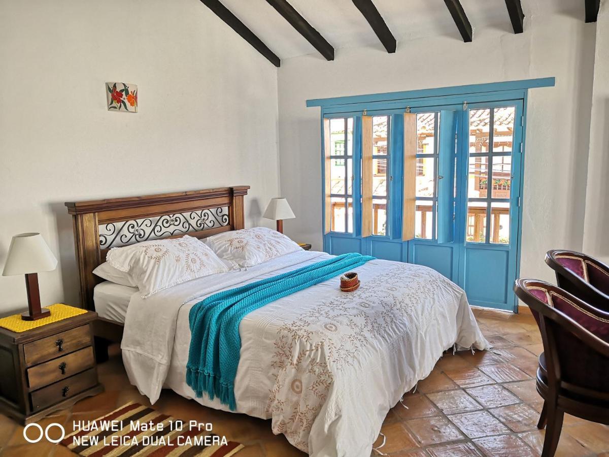 Casa Azul Leyva Villa Villa de Leyva Dış mekan fotoğraf